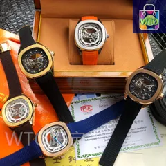 [Patek Philippe] メンズスケルトン オープンワーク クロノグラフ - 専用ケース・カード・袋付き｜本日限定特価｜新品未使用-WTO店名をご確認ください