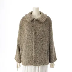 ワイズ ヨウジヤマモト Yohji Yamamoto ウール ナイロン ボア ブルゾン ジャケット アウター YI-J07-101 ベージュ【中古】のサムネイル