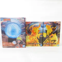 中古 未開封品 GiGOグループのお店限定 NARUTO-ナルト- 疾風伝 うずまきナルト/波風ミナト/螺旋丸エフェクトライト 3点セット pr00520