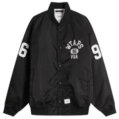 【送料無料】 ダブルタップス メンズ ジャケット・ブルゾン アウター WTAPS Team Stadium Jacket Black