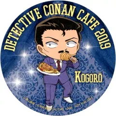 【中古】コースター(キャラクター) 毛利小五郎(ミニキャラ) オリジナルコースター 「名探偵コナンカフェ2019」 ドリンク注文特典