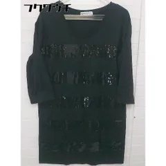 ◇ BEAUTY&YOUTH ビューティ&ユース UNITED ARROWS スパンコール 長袖 ミニ ワンピース ブラック レディース  【中古】 【1107050002813】