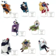 【中古】アクリルスタンド・アクリルパネル 全8種セット アクリルスタンド 「セガ ラッキーくじ 呪術廻戦 Morning Routine」 D賞