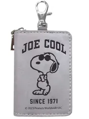 【三金商事】スマートキーケース スヌーピー グレー SN285