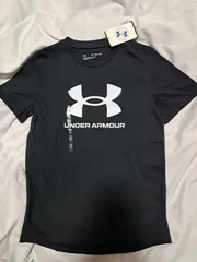 アンダーアーマー キッズTシャツ 黒 160