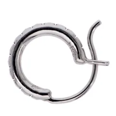 【名東】クロムハーツ HOOP TFL SML フープピアス 18K WG ホワイトゴールド ジュエリー アクセサリーのサムネイル