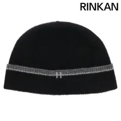 エルメス　カシミアニットビーニー 名東】【HERMES】エルメス ニット帽 ビーニー ブラウン ピンク M