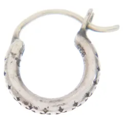 CHROME HEARTS (クロムハーツ) HOOP TFL SML フープ シルバー ピアス シルバーのサムネイル