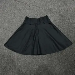 定価20万✨️FENDI レザー切替 ティアードスカート イージー