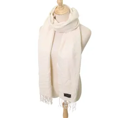 PASHMINA SHAWL パシュミナショール 秋冬★ パシュミナ シルク 無地 ストール Sz.F レディース