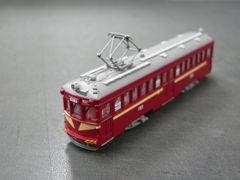 「もけいや松原」新品Ｎゲージ　ＴＯＭＹＴＥＣ　トミーテック　鉄道コレクション　阪堺モ１６１形１６２号車筑鉄赤電カラー