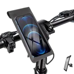 スマホホルダー 防水 自転車 バイク スマホスタンド スマホ ホルダー 携帯ホルダー ロードバイク 360度回転 送料無料 防水ケース