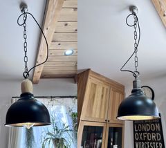 izumi lamp オリジナル大型シェードのアイアンペンダントライト 日本製 izumi lamp オリジナル大型シェードのアイアンペンダントライト