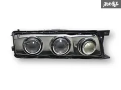 日産純正OP S13 シルビア 後期 ヘッドライト プロ目 3連プロジェクター 日産純正OP S13 シルビア 後期 ヘッドライト プロ目 3連