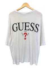 GUESS (ゲス) BIG ロゴ 半袖 Tシャツ ML2K8009WG L ホワイト メンズ/025