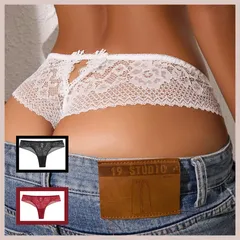 レースショーツ　レディース　セクシー　ランジェリー　シースルー　勝負下着　可愛い　エロ　Tバック　パンティー　大きいサイズ　M　L　XL