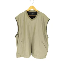 ユーズドフルギ USED古着 Vネックナイロンベスト メンズ  XL