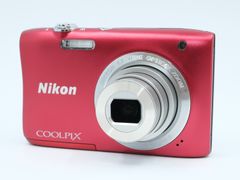 Nikon ニコン COOLPIX S2900 レッド コンデジ #2726
