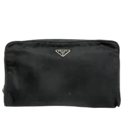 お値下げ♪【レア】☆PRADAプラダ☆ナイロンメイクポーチ☆黒☆スクエア PRADA 【並行輸入品】プラダ ポーチ コスメポーチ 化粧ポーチ