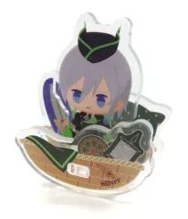 【中古】アクリルスタンド・アクリルパネル シルバー ゆらゆらアクリルスタンド Vol.2 「ディズニー ツイステッドワンダーランド」