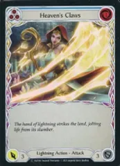 【中古】Flesh and Blood ELE194[C]：(Rainbow Foil)Heaven’s Claws (3)
