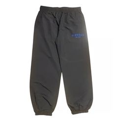 【新品・未使用】re:create NYLON PANTS (Katakana LOGO) BLACK リクリエイト ナイロン パンツ (カタカナ ロゴ) ブラック