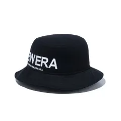 ニューエラ new era NEWERA ハット バケット01 BUCKET01 THE ORIGIN 14109556 メンズ レディース 帽子 バケットハット バケハ ビッグロゴ 刺繍 黒