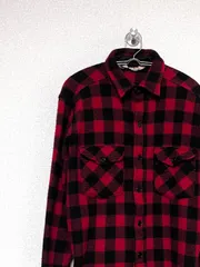 【L.L.Bean】USA製 80s バッファローチェック ウールネルシャツ エルエルビーン ヴィンテージ llbean 古着