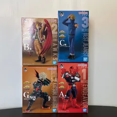 〈4点セット〉一番くじ 僕のヒーローアカデミア The Top 5！　フィギュア