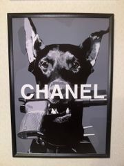 セール　アートパネル シャネル CHANEL 犬 アートパネル ブランド シャネル CHANEL 犬 - メルカリ