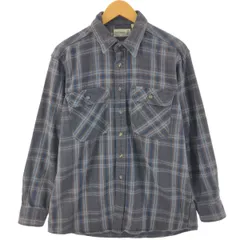 80s~90s Sears Field master ウール チェックシャツ 80s90sフィールドマスターFieldmasterシアーズSearsフランネル