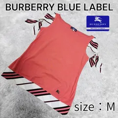 バーバリーブルーレーベル 半袖 トップス サイズ38 M リボン カットソー ノバチェック  チュニック ホースロゴ ブラウス