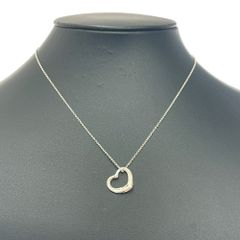 K14 K10 WG ダイヤモンド ハートネックレス 0.03ct イタリア製 - メルカリ