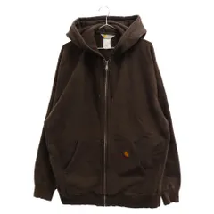 2024年最新】carhartt ジップパーカー ブラウンの人気アイテム - メルカリ