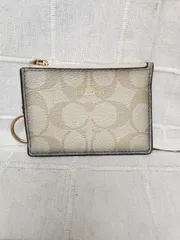 COACH コーチ カードケース シグネチャー柄 M-1037