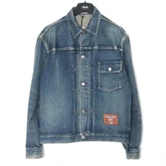 Dior デニムジャケット　1947レザーパッチデニムジャケット　50 DIOR】シンプルでかっこいい♪1947 デニムジップブルゾン (Dior