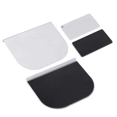 【新着商品】(シルバー) 滑り止めシート付き 傷防止 デスク保護 取付部硬さ強化対策 モニターアーム補強プレート ZepSon KKDYWQZEEのサムネイル
