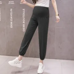 ☆ 227ブラック ☆ M ☆ マタニティ パンツ pk2263106 マタニティパンツ 春 夏 秋 マタニティ パンツ ズボン マタニティウェア マタニティー 妊婦服 部屋着 ルームウェア ワイドパンツ 産前 産後 ストレート ボトムス 無地 ゆったり