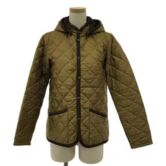 LAVENHAM / ラベンハム | フード付 キルティング ジャケット | 36 | ブラウン | レディース