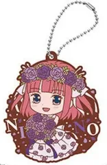 【中古】キーホルダー 中野二乃 ラバーマスコット 「ガシャポンくじ 五等分の花嫁∬ あそーと3」 B賞