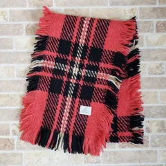 ヴィヴィアン ウエストウッド ☆ チェック柄 マフラー レッド系 Vivienne Westwood