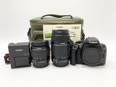 Canon EOS Kiss X80 ダブルレンズ 【EFS 18-55mm 】【EFS 55-250mm】