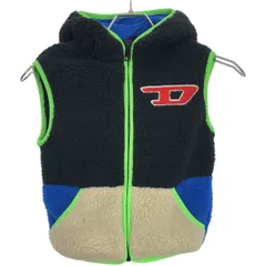 DIESEL ディーゼル 21AW キッズ ボアフリースベスト J00368-0EAZR ミックス 4