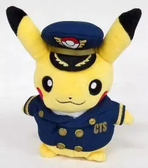 【中古】ぬいぐるみ パイロットピカチュウ ポケモンストア新千歳空港店Ver. ぬいぐるみ 「ポケットモンスター」 ポケモンストア新千歳空港店限定