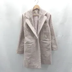 ◇ ⊇ titty&Co ティティー&コー 長袖 ロングコート サイズS ピンク レディース E  【1503060031230】のサムネイル