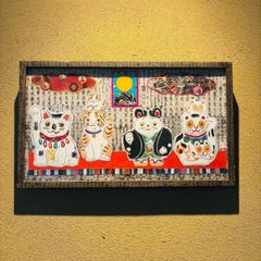 【美品】ヒグチユウコ ポリス雑貨店 複製画　こけしちゃん　ジクレー ヒグチユウコ 複製画 『こけしちゃん』 版画 ジクレー ボリス雑貨店