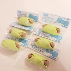 昭和レトロ　平成レトロ　レア　夢のある　消しゴム　バナナロール　6個セット　まとめ売り　②