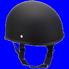 [Popular Item] 711805 (Head Circumference XL) Matte Black Ducktail Half Helmet (61cm-62cm) Bike Parts Center