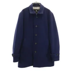 BLACK LABEL CRESTBRIDGE ブラックレーベルクレストブリッジ ステンカラーコート L ネイビー 中綿 メンズ 古着