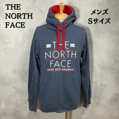 インポート古着　THE NORTH FACE ザノースフェイス　パーカー　Sサイズ　メンズ　ネイビー　【B-1】